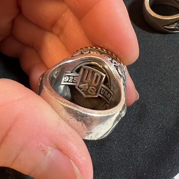 Unrivaled Designs Men’s “double ringer” Ring - Picture 5 of 8